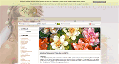 Desktop Screenshot of bottegadelconfetto.com